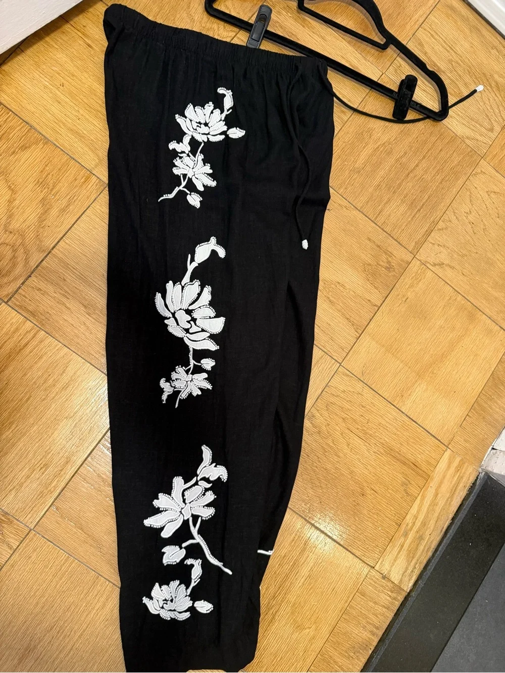Zara Beaded Embroidered Pants